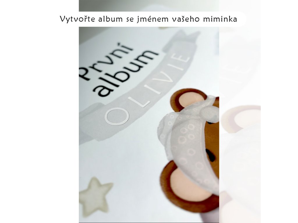 Vzpomínkové album – První rok, stránka s milníky